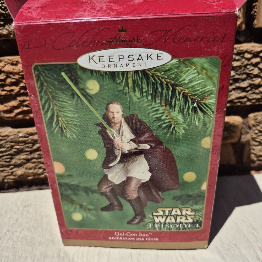 Hallmark Keepsake Qui-Gon Jinn STAR WARS Episode 1 Ornament